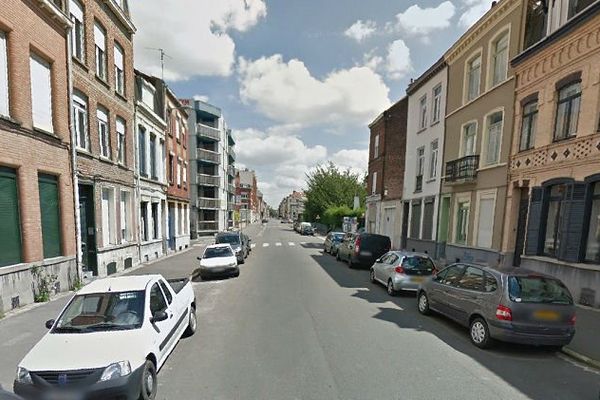 Rue Barthélémy Delespaul à Lille