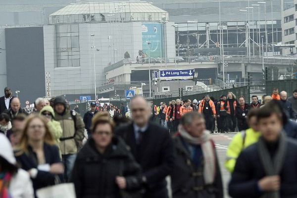 A Zaventem, ce mardi.