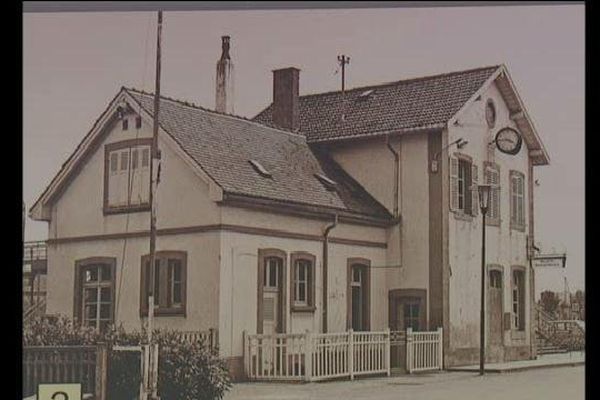 La gare de Molsheim autrefois