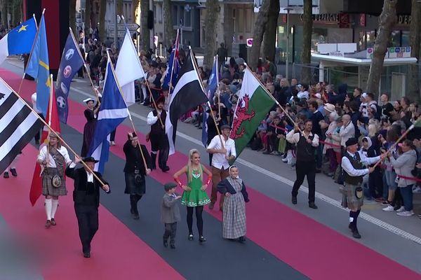 Les drapeaux des nations celtes