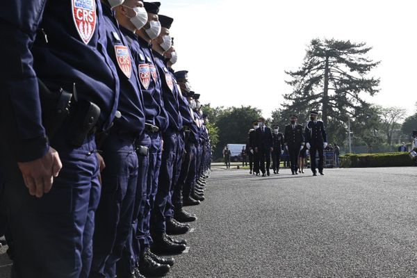 La CRS 8 (photo d'archives) : une nouvelle unité composée de 200 hommes, spécialement formés pour agir en cas de troubles graves à l’ordre public et de violences urbaines. -juillet 2021-