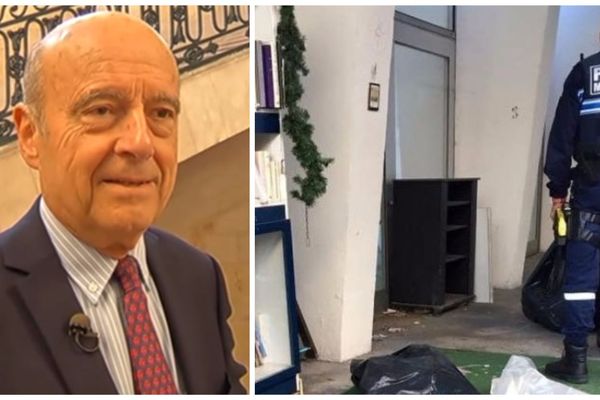 Alain Juppé a regretté la destruction de la bibliothèque de rue de Neneuil