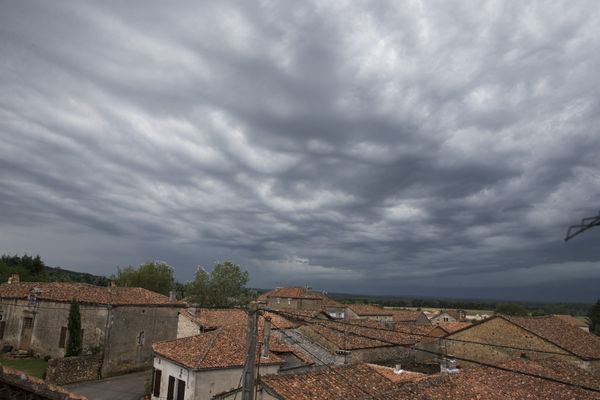 Ciel orageux en Charente-Maritime - photo d'illustration