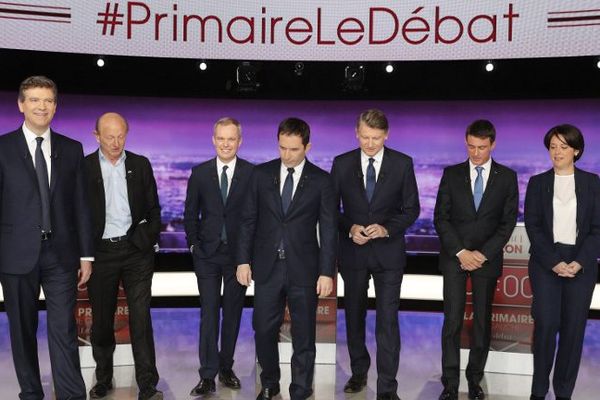 Les candidats au 1er tour de la Primaire de la gauche