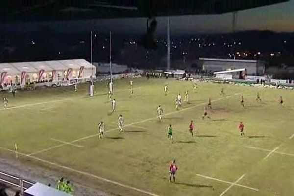 Les Aurillacois ont décroché le match nul in extremis.