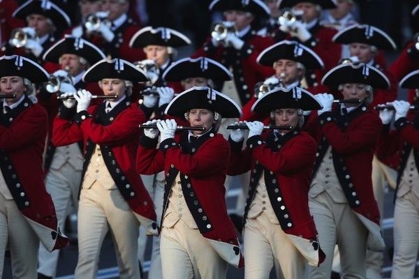 La musique fait partie de l'armée.