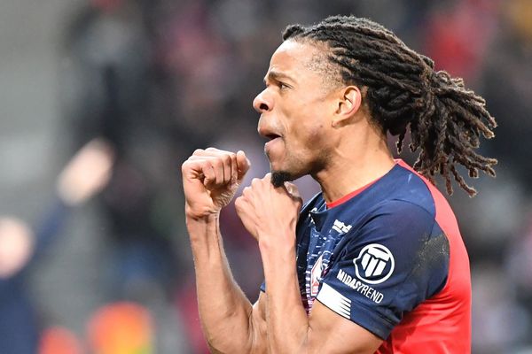 Loïc Rémy a offert la victoire au LOSC face à l'OL, avec son 7e but cette saison en Ligue 1.