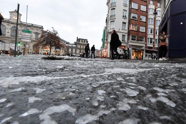 Archives, verglas dans le Nord