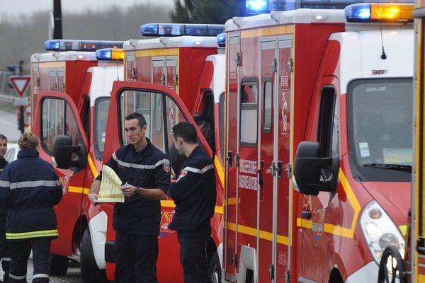 Des pompiers en Loire-Atlantique.