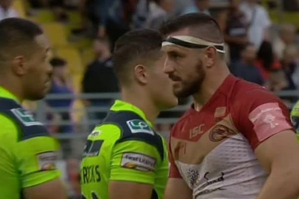 Battus 6 à 26 par les guerriers anglais Wigan, les Dragons Catalans ont gâché leur 10ème anniversaire devant leur public, samedi soir à Perpignan