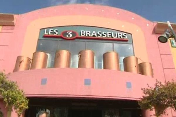 Montpellier - la brasserie dans le quartier Odysseum, où la fusillade a eu lieu - mars 2013.