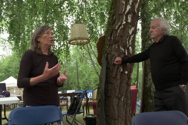 Laure et Jean-Pierre Armanet, tous deux investis dans le festival 1001 Notes.