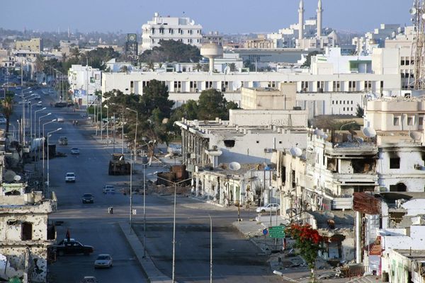 Une vue de Misrata