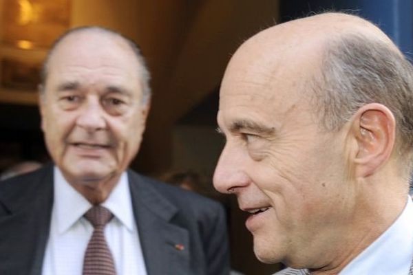 Jacques Chirac et Alain Juppé, Bordeaux, 20 novembre 2009