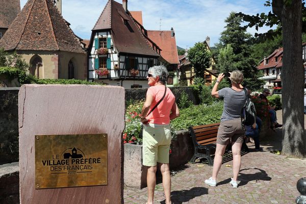 Kaysesberg, vainqueur de l'émission "Le village préféré des Français" en 2017.