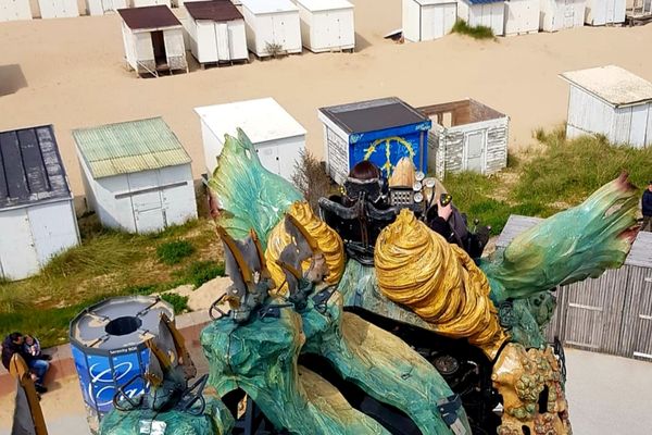 Ciel plutot éclairé à Calais