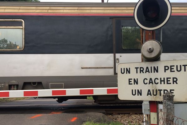 L'accident s'est produit à un passage à niveau à Ussac en Corrèze