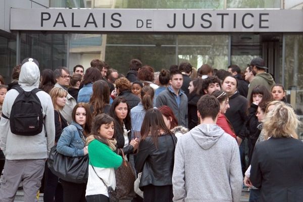 Les proches des victimes sont venus nombreux pour le procès au tribunal correctionnel de Narbonne