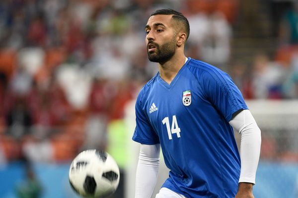 Saman Ghoddos à Saransk (Russie) en juin 2018 