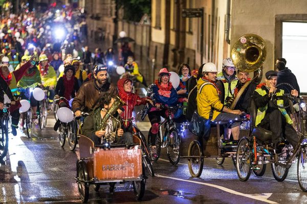 La première Véloparade à Strasbourg a eu lieu en 2017