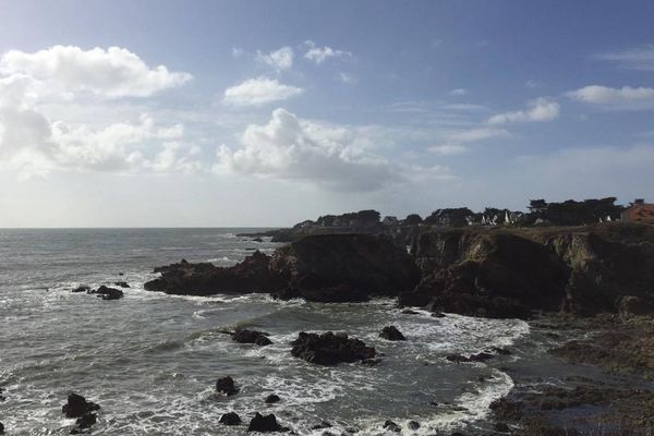 La Côte Sauvage au Poulliguen