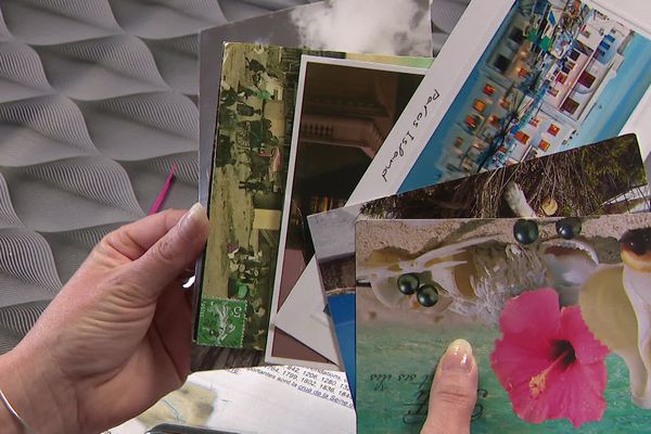 7 cartes postales ont été déjà reçues à l'Ehpad des Bruyères en ce début du mois de juillet 2024.