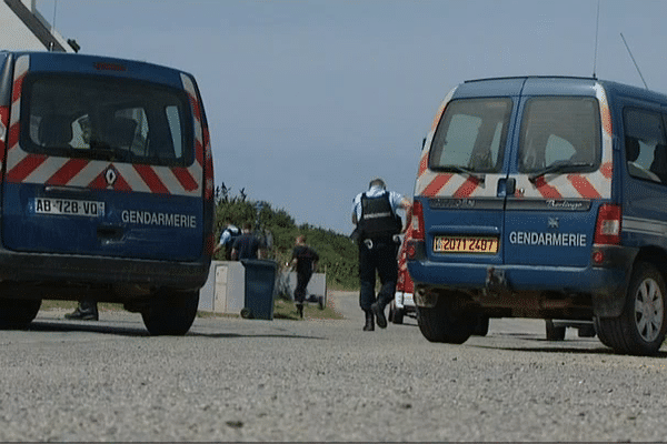 Les enquêteurs ont mené des investigation une bonne partie de la journée à Groix suite au drame qui s'est joué ce vendredi matin