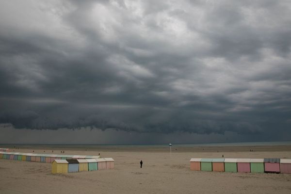 La plage de Berck (Pas-de-Calais)