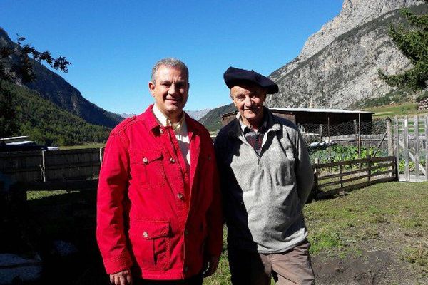 Frédéric Soulié avec Jeannot Meissimily