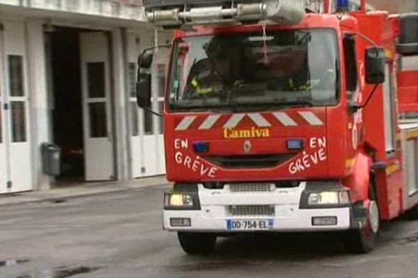 Grève des sapeurs-pompiers de la Somme (France 3 Picardie)