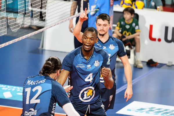 Saint-Nazaire a décroché un premier titre de champion de France de volley, le 28 avril 2024