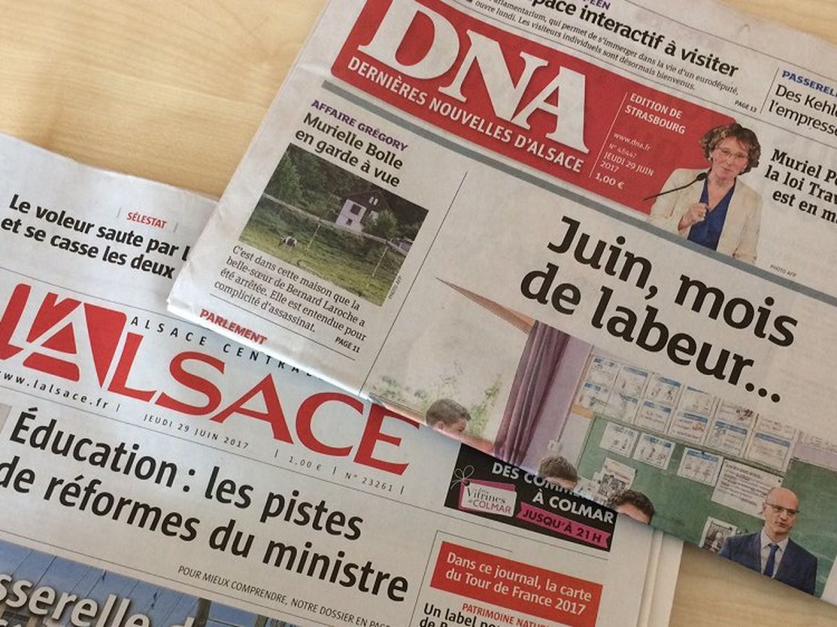 Mulhouse L Imprimerie Du Journal L Alsace Fermera Bien En 2018