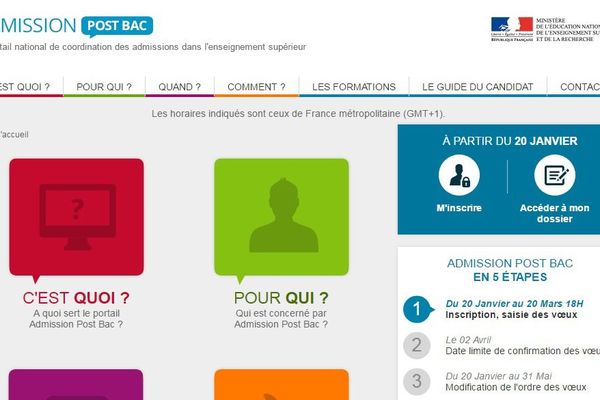 Le logiciel APB, plateforme obligatoire d'inscription pour les études après le bac.