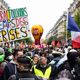 Un défilé du 1er mai. Les manifestants partiront de la place de la République pour rejoindre la place de la Nation.