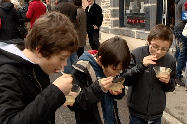 La fête de la soupe à la Gacilly (56).