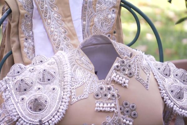 Ce costume, Max l'a porté pour la dernière fois le 14 septembre à Nîmes.