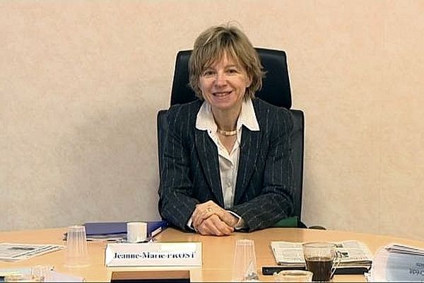 La médiatrice du crédit, Jeanne-Marie Prost, s'est rendue à la Banque de France de Dijon ce matin