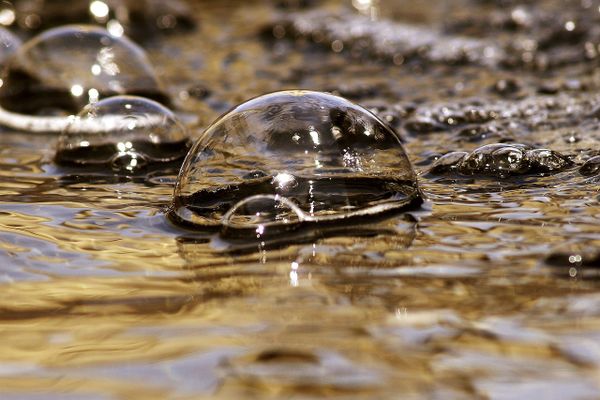 Bulles d'eau