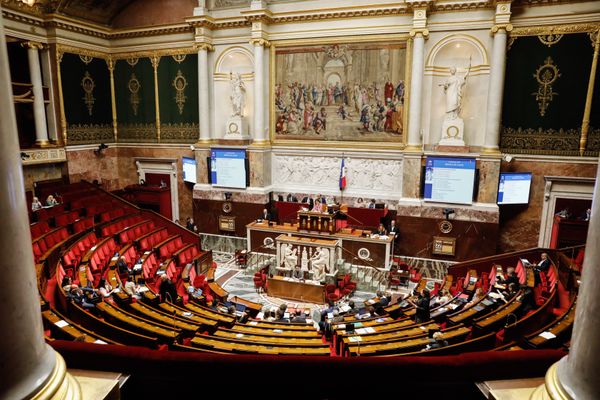 Archives. Hémicycle de l'Assemblée national