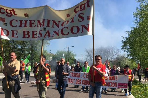 Besançon : manifestation ce matin, jeudi 19 avril