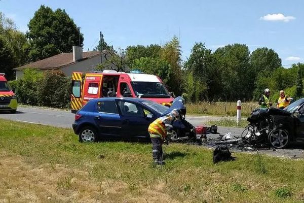 Trois personnes ont perdu la vie dans un accident à Eymet jeudi 28 juillet