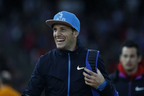 Renaud Lavillenie au stade olympique de Londres le 24 juillet 2015 AFP NE PAS REUTILISER