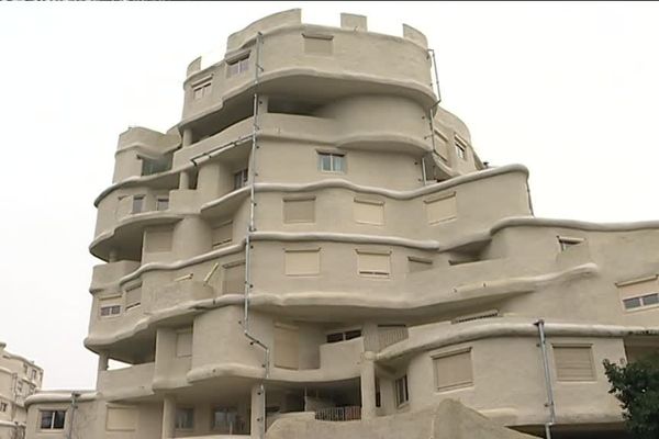 La cité Kaouguine à Angers, février 2019