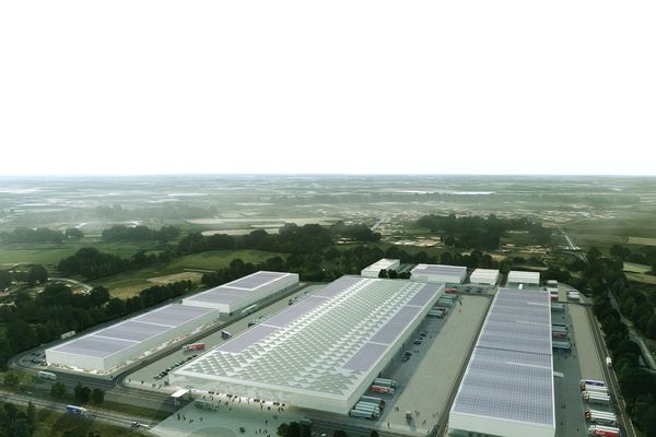 Le futur MIN de Nantes et sa centrale photovoltaïque