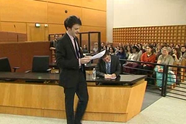 Le concours d'éloquence organisé au palais de justice de Poitiers