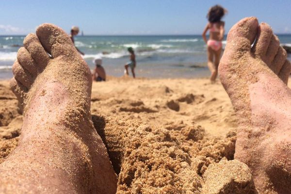 Un temps à rester sur la plage ... 