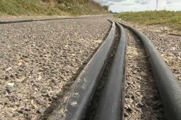 Les câbles détériorés ont été retrouvés à la sortie du village de Colombiers, près de Béziers