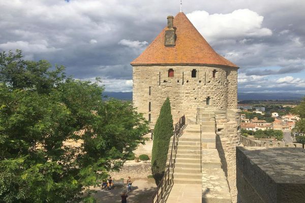 Carcassonne - les 1,3km du chemin de ronde de la Cité médiévale sont désormais totalement accessibles. On peut faire le tour des 11 hectares du site - 12 septembre 2024.