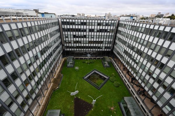 Le campus de l'université de Jussieu à Paris