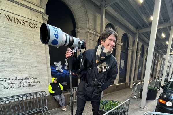 Photographe pour l'AFP depuis un an à New York, Charly Triballeau a couvert la campagne des élections américaines en assistant notamment à plus d'une dizaine de meetings de Donald Trump et Kamala Harris.